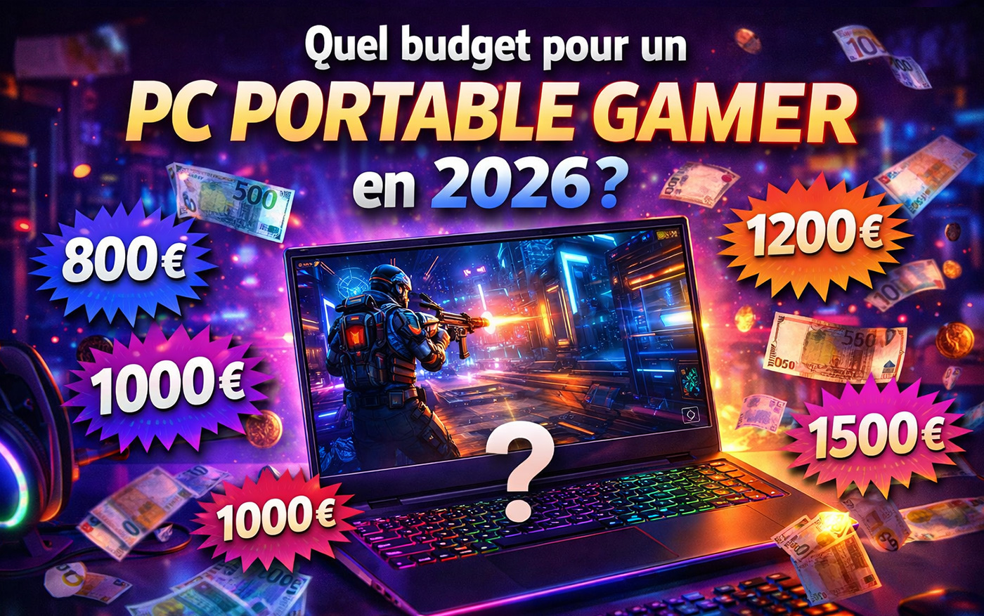 Quel budget pour un PC Portable gamer en 2026 ?